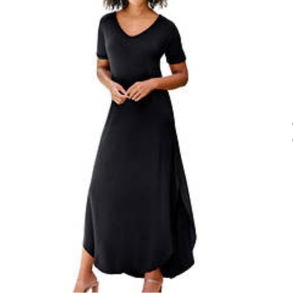 K Jordan T-Shirt Maxi Dress in Berry 🆕 - Picture 1 of 4